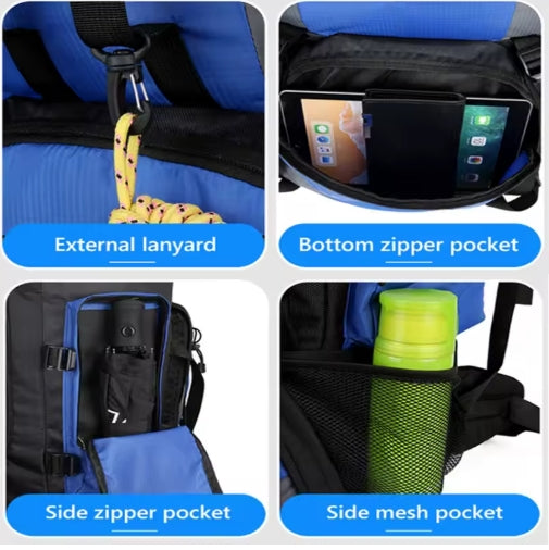90L Waterproof Hiking Backpack