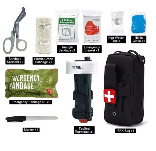 Pouch Survival First Aid Kit