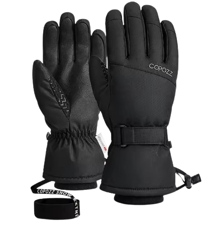 Insulated winter gloves